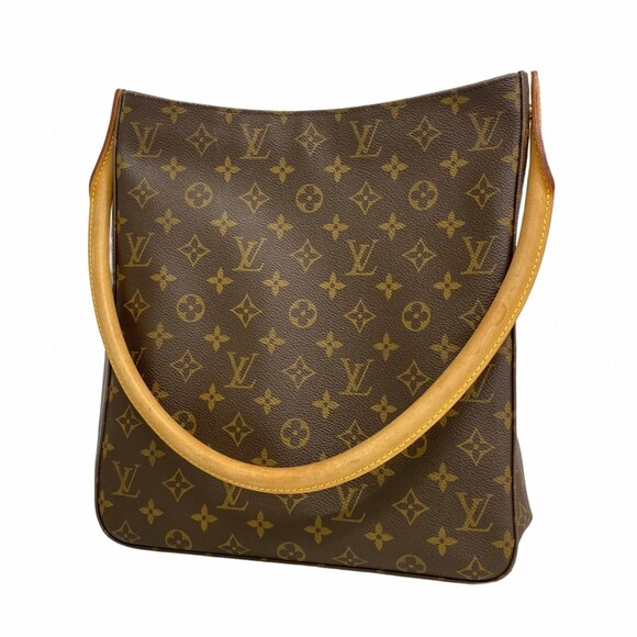 Louis Vuitton Handbags - LOUIS VUITTON Brown Monogram Looping GM Shoulder Bag